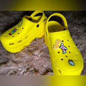 High Fashionable Crocs. Great Condition.